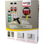 Rectavit Easy Fix Start2Gun Combibox - 2 Easy Fix 750ml - Pur Cleaner NBS 500ml - Compact Gun