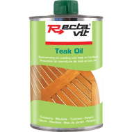 Rectavit Teak Oil - 1L - Merk Rectavit