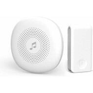 Chacon Draadloze Deurbel - Wit - Merk Chacon