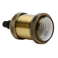 Kopp E27 Retro Lamphouder - Metaal - Brons