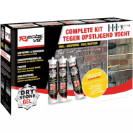 Rectavit DryStone Gel Combibox - 3 Drystone Gel - 3 Injectiebuizen - Kokerpistool
