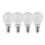 Sylvania E14 Toledo LED Kogellamp - 5W - Warm Wit - 4 Stuks - Vermogen 5 W - Fitting Nvt - Dimbaar Nee