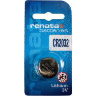 Renata CR2032 Lithium Batterij - 3V - Zilver - Type batterij CR2032 - Opties Nvt