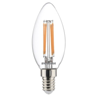 Sylvania E14 Filament LED kaars - 4W - Wit - Fitting Nvt - Dimbaar Nee - Vermogen 4,5 W