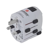 Skross Wereldreisadapter met Stekker - Wit - Type stopcontact Overige schakelaars 