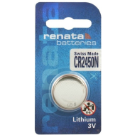 Renata CR2450N Lithium Batterij - 3V - Zilver - Opties Nvt - Type batterij CR2450N