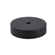 Chacon Plafondkap voor Hanger - Ø10cm - Metaal - Zwart - Merk Chacon - Kleur Zwart