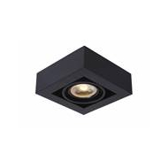 Lucide Zefix Plafondspot - LED Dim to warm - GU10 (ES111) - 1x12W 2200K/3000K - Zwart - Kleur Zwart - Fitting Nvt - Type lamp LED - Materiaal Aluminium