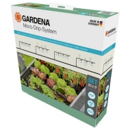 Gardena Kit de Démarrage pour Plate-Bande – Micro-Drip – Avec Goutteurs et Tuyaux