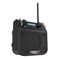 PerfectPro DPR2 Dabpro Werfradio - FM/DAB+ - Bluetooth - Oplaadbaar - 18V - Merk PerfectPro - Opties USB,Met handgreep,Oplaadbaar,FM,DAB+