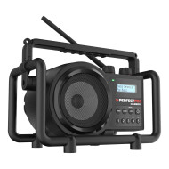 PerfectPro DBX3 Dabbox Werfradio - FM/DAB+ - Bluetooth - Merk PerfectPro - Opties Met handgreep,DAB+,FM,Oplaadbaar,BT,Draadloos,USB