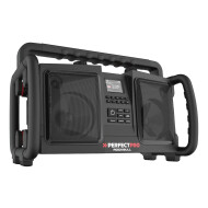 PerfectPro RB2 Rockbull Werfradio - FM/DAB+ - Bluetooth - Oplaadbaar - Merk PerfectPro - Opties DAB+,FM,Oplaadbaar,Draadloos,Met handgreep,BT,USB