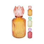 Home&Styling Kaarshouder met Tulip - 3ass - Aantal branduren Nvt