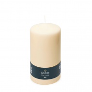 Spaas Bougie Pilier - Ø10x20cm - Blanc - Marque Spaas - Couleur Blanc - Nombre d'heures de combustion 140h