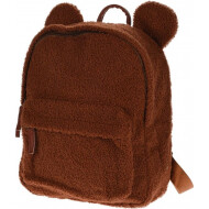 Sac d'École Teddy Enfant - 12L - Polyester - Marron - Couleur Brun