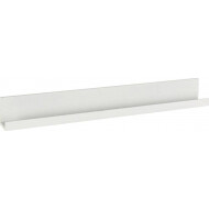 Étagère Murale - 58x6x6,8cm - Bois - Blanc