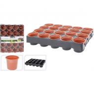 ProGarden Kweekpot Set - 29,5x24x5cm - 20 Stuks - Merk Pro Garden - Type zaad Universeel - Materiaal Nvt