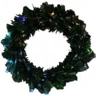 Kerstkrans met LED - 50cm - Multicolor