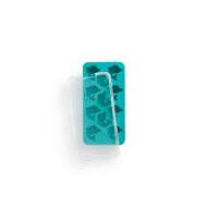 Lékué moule à 11 glaçons dauphins bleu aqua avec couvercle 22x11x2,3cm - Marque Brabantia