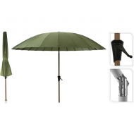 Relaxwonen Shanghai Parasol - 280cm - Groen - Materiaal Polyester - Kleur Groen