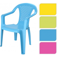 Chaise de Jardin pour Enfant - 39x37x52cm - Polypropylène - 6ass - Couleur Multicolore - Age n/A