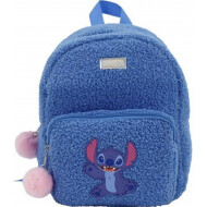 Stitch Sac à Dos en Peluche - 32x26x12cm - Bleu - Couleur Bleu