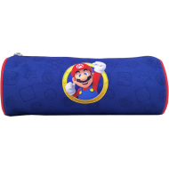 Super Mario Bros Trousse - 22x7x7cm - Bleu/Rouge - Couleur Bleu,Rouge