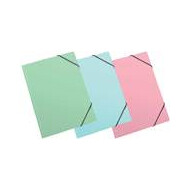 Danneels Elastische Map A4 - 3ass - Merk Merkloos - Formaat A4 - Kleur Multicolor - Soort map Elastomap