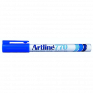 Artline 770 Diepvriespen - 1mm - Blauw - Merk Artline - Kleur Blauw - Type schrijfgerief Viltstift