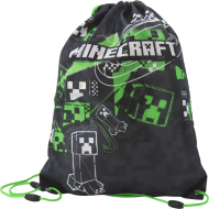 Sac de Piscine Minecraft - 42x31cm - Noir/Vert - Couleur Noir,Vert