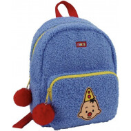 Bumba Rugtas Teddy - 30x23x15cm - Blauw - Merk Bumba - Kleur Blauw