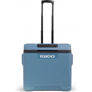 Igloo Elektrische Koelbox IE42 met Wielen - 12V/230V - 42L - 55,2x48,9x38cm - Blauw - Kleur Blauw - Inhoud 42 L