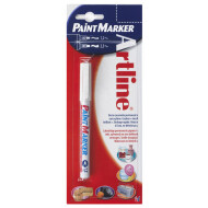 Artline 440 Blister - 1,2mm - Wit - Merk Artline - Kleur Wit - Type schrijfgerief Viltstift