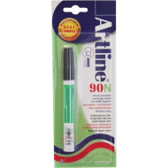 Artline 90 Blister - 2,5mm - Zwart - Merk Artline - Kleur Zwart - Type schrijfgerief Viltstift