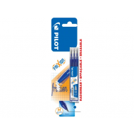 Pilot Frixion Ball Recharge - 0,7mm - Bleu - 3 Pièces - Marque Pilot - Couleur Bleu - Type d'écriture Stylo