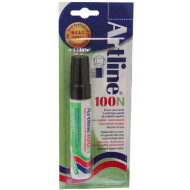 Artline 100 Blister - 7,5mm - Zwart - Merk Artline - Kleur Zwart - Type schrijfgerief Viltstift