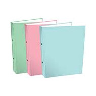 Pastel Ringmap met 2 Ringen A4 - 3ass - Merk Merkloos - Formaat A4 - Soort map Ringmap - Kleur Multicolor