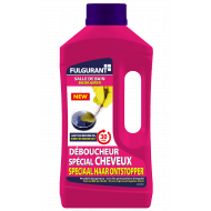 Speciaal haar ontstopper 800 ml - Merk Fulgurant - Geschikt voor Keuken,Badkamer - Waarschuwingen (H-zinnen) EUH206: Let op! Niet in combinatie met andere producten gebruiken. Er kunnen gevaarlijke gassen (chloor) vrijkomen. ,H314: Veroorzaakt ernstige br