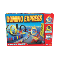 Domino Express Crazy Race Refresh - Actiespel - Vanaf 6 Jaar - Leeftijd vanaf 6 jaar