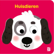 Kartonboek met Wiebeloogjes Huisdieren - Kinderboek - Genre boek Leesboeken - Hoofdauteur Onbekend