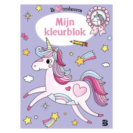 Eenhoorns Kleurblok - Kleurboek - Leeftijd vanaf 4 jaar - Hoofdauteur Onbekend