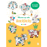 Kleuren op Code Boerderij - Kleurboek - Hoofdauteur Onbekend - Leeftijd vanaf 5 jaar