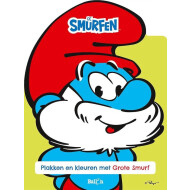 Grote Smurf Plakken en Kleuren - Vanaf 3 Jaar - Leeftijd vanaf 3 jaar - Hoofdauteur Onbekend