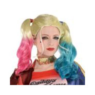 Pruik Harley Quinn