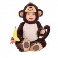 Verkleedpak Monkey - 6-12 maand - Leeftijd 6 t/m 12 maanden