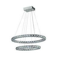 Hanglamp  Bichon LED - Topper - Merk Euro Light - Sensor Nee - Vermogen 30 W - Fitting Nvt - Aantal lichtpunten 1 - Type lamp Geïntegreerde LED - Dimbaar Nee - Materiaal Chroom