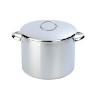 Athena kookpot 24 cm 8 L - Merk Resto by Demeyere - Geschikt voor Keuken,Electrisch,Binnen,Inductie,Gas,Vaatwasmachine,Oven