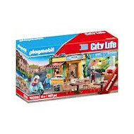70336 Pizzeria Avec Terrasse - Marque Playmobil - Age à partir de 4 ans