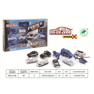 Politie Voertuigen Set - 10 stuks - Merk DDD Toys - Leeftijd vanaf 3 jaar