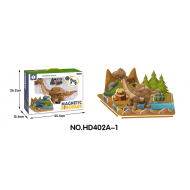 Magneet Puzzel Dino - Bruin - Merk DDD Toys - Leeftijd vanaf 3 jaar